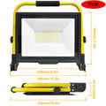 Axyaa Skyworld 30-200W LED Portable Work Light, Adjustable Floodlight 110V 220V