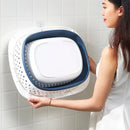 Axyaa Wall-Hung Laundry Basket - Large Capacity Foldable Hamper