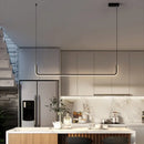 Axyaa LED Pendant Lights with Remote Control - Modern Hanging Lamps for Home Décor