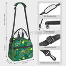 Axyaa Tennis Rackets and Balls Lunch Bag: Insulated, Waterproof, Adjustable Shoulder Strap