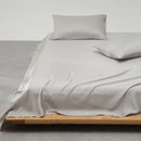 Axyaa Mulberry Silk Flat Sheet | Luxury Solid Color Bedding | Custom Sizes Available