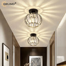 Axyaa Modern LED Chandelier for Living Room Loft Aisle Corridor Indoor Lighting