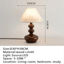 Axyaa Retro Contemporary LED Table Lamp for Living Room Bedroom Study