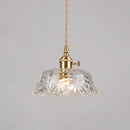 Axyaa Nordic Glass Pendant Lights: 22 Styles, Adjustable Cord, Brass Socket.
