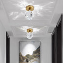 Axyaa Modern LED Crystal Ceiling Light for Bedroom, Corridor, and Bar Decor