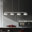 Axyaa Crystal Chandelier Pendant Light for Living Room and Bedroom