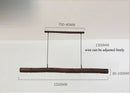 Axyaa Bamboo Tea Room LED Chandelier - Creative & Personalized Bar Table Lamp