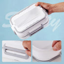 Axyaa Electric Lunch Box: Portable 2 in 1 Car Office Food Warmer & Container