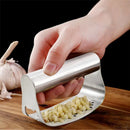 Axyaa Stainless Steel Garlic Press & Ginger Grinder Kitchen Utensils