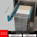Axyaa Aluminum Alloy Pant Hangers: Adjustable, Multi-Functional, & Collapsible Clothes Rack