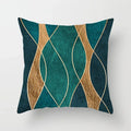 Axyaa Gold Decorative Cushion Cover for Home Sofa - Luxury Home Decor