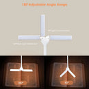 Axyaa Clip-On Book Light with 3 Color Temp & Dimming