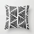 Axyaa Geometric Abstraction Pillowcase for Home Decor and Comfort