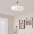 Axyaa Yellow Glass LED Pendant Lights 40W Copper Nordic Modern Hanging Lamparas