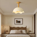 Axyaa Milky White Eggshell Pendant Light, Creative Simplicity for Living Room, Bedroom, Bar