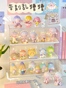 Axyaa Acrylic Anime Figure Display Case - DIY Removable Dustproof Storage Box