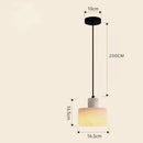 Axyaa Marble Pendant Light: Nordic Style LED Fixture for Home Decor, Dining Room, Bedroom