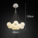 Axyaa Modern LED Chandeliers Indoor Ceiling Lighting for Living Room