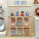 Axyaa Acrylic Labubu Accessories Display Stand and Storage Cabinet