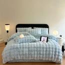 Axyaa Winter Luxury Duvet Cover - Thick, Warm, & Comfortable Cover for Single/Double/Queen Size Quilts