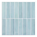 Axyaa Green Tile Backsplash Stickers, Water/Mold Resistant, 30x30cm