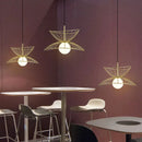 Axyaa Luxury Metal Pendant Ceiling Lamp Adjustable LED Suspension Hanging lamp