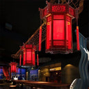 Axya Bamboo Lantern Pendant Light for Elegant Room and Restaurant Decor