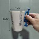 Axyaa Cartoon Ceramics Mug: Cute Coffee Milk Tea Cup Drinkware Gift