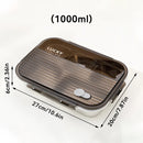 Axyaa Stainless Steel Bento Lunch Box with Lid | Durable Food Container for Kids