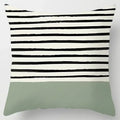 Axyaa Abstract Line Pattern Decorative Pillow Cover