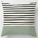 Axyaa Abstract Line Pattern Decorative Pillow Cover