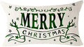 Christmas Wishes Animal Family Linen Pillowcase by Axyaa