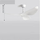 Axyaa Black White Ceiling Fan with Remote 6 Speed for Living Room