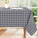 Axyaa Plaid Waterproof Tablecloth | Stain Proof & Washable Table Cover