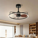Axyaa Foldable Ceiling Fan with LED Light & Remote Control | Modern Bedroom Living Room Lighting