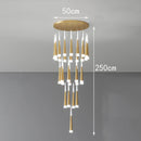 Axyaa Nordic Chandeliers Dining Room Pendant Lights Ceiling Hanging Indoor Lighting