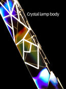 Axyaa Spiral Crystal Chandelier for Modern Villa Living Room