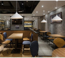 Axyaa Metal Pendant Light Industrial E27 Nordic Style for Kitchen Bar Dining Room