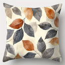 Axyaa Leaf Element Sofa Pillowcase Set, 17.7" Home Decoration