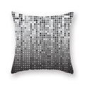 Axyaa Geometric Print Peach Skin Pillowcase for Car, Office, Sofa - Wholesale