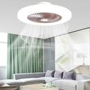 Axyaa Smart Ceiling Fan Light with Retractable Blades - Silent & Colorful