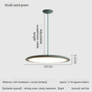 Axyaa Nordic LED Saucer Pendant Light for Dining Room