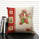 Axyaa Merry Christmas 45x45CM Cushion Cover for Home Decor