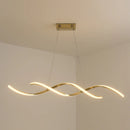 Nordic Style LED Pendant Light by Axyaa - Modern Chrome/Gold Finish