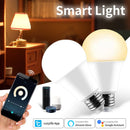 Axyaa Smart LED Bulb 12W-20W E27 Dimmable Lamp, Cozylife APP Control, Alexa Google Assistant
