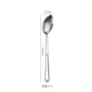 Axyaa Long Handle Soup Spoon Ladle Colander Tableware Kitchen Utensils