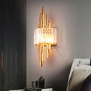 Axyaa Modern Luxury Crystal Wall Lamp for Living Room TV Bedroom Night Lighting