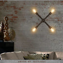 Axyaa Industrial Gear Water Pipe Wall Lamp Retro Style Decorative Hanging