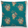 Axyaa Botanical Floral & Butterfly Cushion Cover - Home Decor Sofa Pillow Case