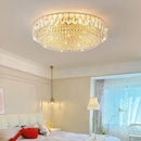 Axyaa Luxury Crystal Chandelier - LED Ceiling Lamp for Living Room, Bedroom, Balcony